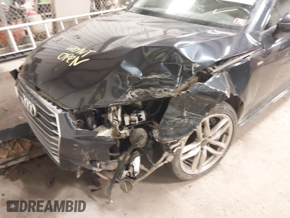 2017 Audi A4 Season of Audi Premium with VIN WAUDNAF47HN048061, listed as a IAAI auction lot 41032540 with 184,893 mi miles. Bid and sale history available at carsss.com. Image 6.