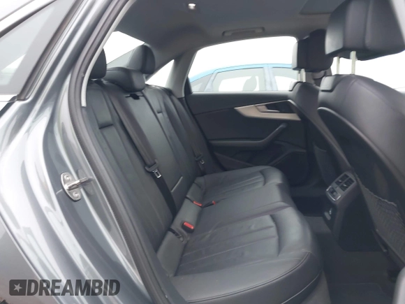 2018 Audi A4 Premium Plus with VIN WAULMAF48JA218178, listed as a IAAI auction lot 41285101 with 47,570 mi miles. Bid and sale history available at carsss.com. Image 8.