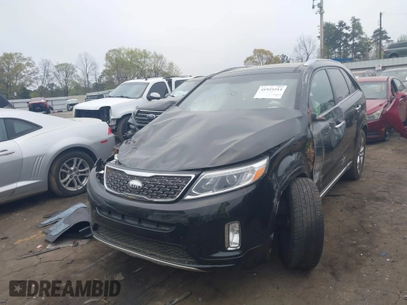 2014 Kia Sorento SX with VIN 5XYKW4A7XEG499188, listed as a IAAI auction lot 41925214 with 1 mi miles. Bid and sale history available at carsss.com. Image 17.