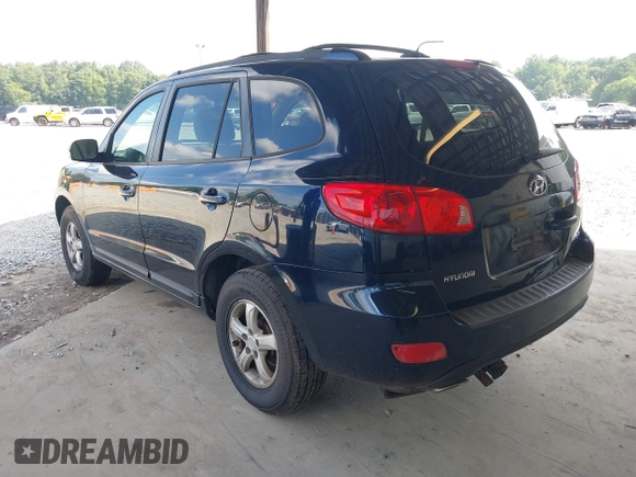 2007 Hyundai Santa Fe GLS with VIN 5NMSG13D97H084032, listed as a IAAI auction lot 42717196 with 281,287 mi miles and . Bid and sale history available at DreamBid. Image 3.