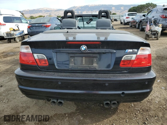 2002 BMW 3 Series M3 with VIN WBSBR93482EX22980, listed as a Copart auction lot 79085344 with 93,069 mi miles and Salvage Title. Bid and sale history available at carsss.com. Image 6.