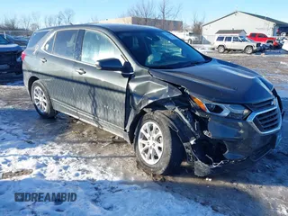 2020 Chevrolet Equinox LT z VIN 3GNAXJEV9LS512452, wystawiony jako IAAI lot #41429900 z przebiegiem 51 155 mil mil oraz . Historia ofert i sprzedaży dostępna na DreamBid. Obrazek 1.