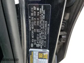 2019 Kia Forte FE with VIN 3KPF24AD1KE088628, listed as a Copart auction lot 48812635 with NaN miles and Clean Title. Bid and sale history available at carsss.com. Image 12.