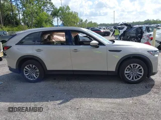 2024 Mazda CX-90 3.3 Turbo Preferred with VIN JM3KKBHD9R1186934, listed as a IAAI auction lot 41806531 with 9,751 mi miles. Bid and sale history available at carsss.com. Image 14.