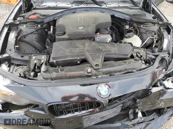 2013 BMW 3 Series 328i with VIN WBA3A5C53DJ461768, listed as a Copart auction lot 57687965 with 49,190 mi miles and Salvage title. Bid and sale history available at DreamBid. Image 11.