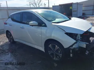 2022 Nissan LEAF SV Plus with VIN 1N4BZ1CV9NC557996, listed as a IAAI auction lot 41580168 with 32,833 mi miles and . Bid and sale history available at DreamBid. Image 14.