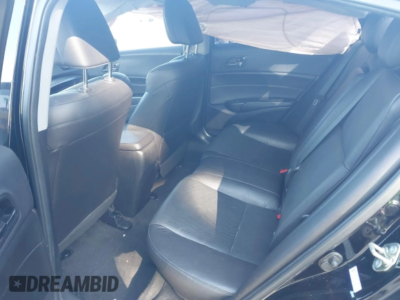 2016 Acura ILX w/Premium Pkg with VIN 19UDE2F71GA007368, listed as a IAAI auction lot 41458291 with 1 mi miles. Bid and sale history available at carsss.com. Image 8.