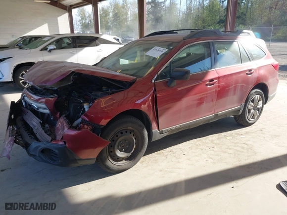 2015 Subaru Outback 2.5i with VIN 4S4BSAAC7F3205514, listed as a IAAI auction lot 42034476 with 143,088 mi miles. Bid and sale history available at carsss.com. Image 17.