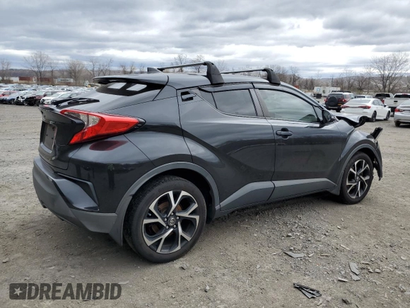 2018 Toyota C-HR XLE with VIN JTNKHMBX5J1006841, listed as a Copart auction lot 53181275 with 118,382 mi miles and Salvage Title. Bid and sale history available at carsss.com. Image 3.