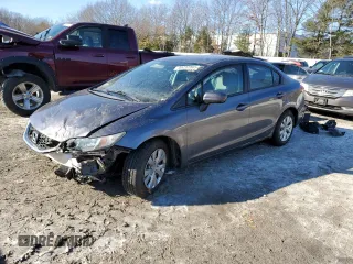 2015 Honda Civic Sedan LX with VIN 19XFB2F52FE097852, listed as a Copart auction lot 88292065 with 115,069 mi miles and Clean Title. Bid and sale history available at carsss.com. Image 1.