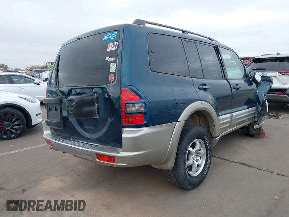 2002 Mitsubishi Montero Limited z VIN JA4MW51RX2J040586, wystawiony jako IAAI lot #41566077 z przebiegiem 149 851 mil mil oraz . Historia ofert i sprzedaży dostępna na DreamBid. Obrazek 4.