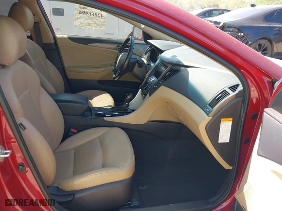 2013 Hyundai Sonata Hybrid with VIN KMHEC4A46DA080504, listed as a IAAI auction lot 42066994 with 107,888 mi miles. Bid and sale history available at carsss.com. Image 5.