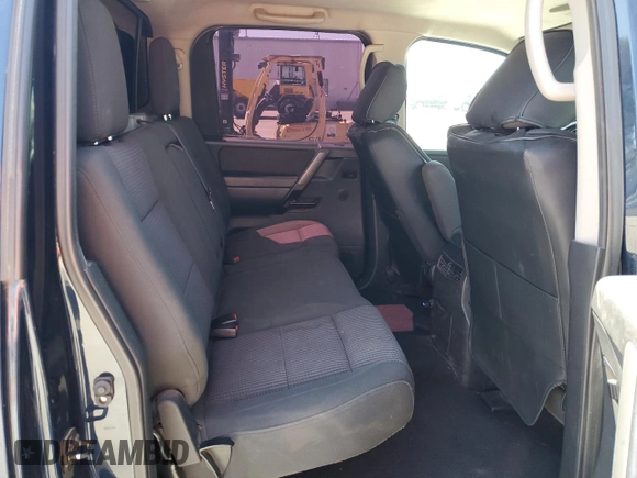 2012 Nissan Titan SV with VIN 1N6AA0ED3CN331091, listed as a Copart auction lot 57805625 with 106,693 mi miles and Salvage title. Bid and sale history available at DreamBid. Image 10.