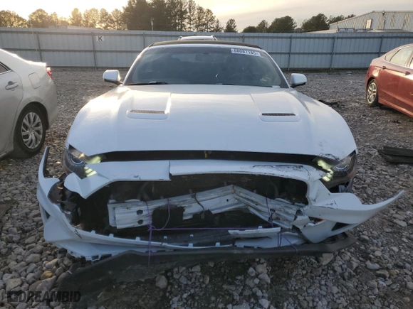 2019 Ford Mustang GT Premium with VIN 1FATP8FFXK5149420, listed as a Copart auction lot 88087185 with NaN miles and Salvage Title. Bid and sale history available at carsss.com. Image 5.