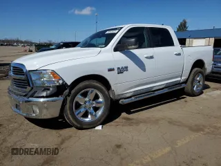 2019 Ram 1500 Big Horn z VIN 1C6RR7LT7KS570135, wystawiony jako Copart lot #50903825 z przebiegiem 72 243 mil mil oraz Czysty tytuł • Clean title. Historia ofert i sprzedaży dostępna na DreamBid. Obrazek 1.