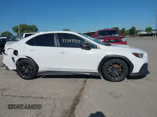 2022 Subaru WRX Premium with VIN JF1VBAF63N9003498, listed as a IAAI auction lot 42249515 with 33,796 mi miles and . Bid and sale history available at DreamBid. Image 13.