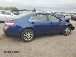 2007 Toyota Camry CE with VIN 4T1BE46K57U140814, listed as a Copart auction lot 53977595 with 160,889 mi miles and Salvage Title. Bid and sale history available at DreamBid. Image 3.