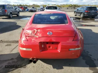 2005 Nissan 350Z Touring with VIN JN1AZ34D85M605296, listed as a Copart auction lot 85193104 with Not Provided miles and Salvage Title. Bid and sale history available at carsss.com. Image 6.