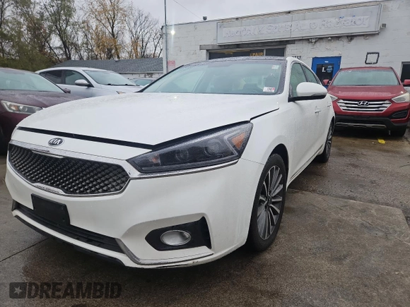 2017 Kia Cadenza Premium with VIN KNALC4J17H5049226, listed as a Copart auction lot 82413564 with 172,903 mi miles and Clean Title. Bid and sale history available at carsss.com. Image 2.
