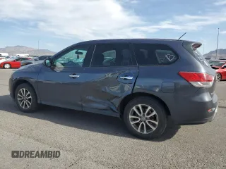 2014 Nissan Pathfinder S with VIN 5N1AR2MM6EC664002, listed as a Copart auction lot 58422385 with 173,711 mi miles and Salvage title. Bid and sale history available at DreamBid. Image 2.