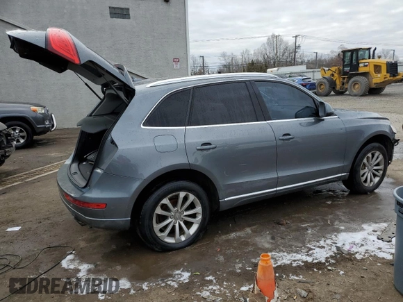 2013 Audi Q5 Premium with VIN WA1CFAFP5DA007767, listed as a Copart auction lot 41675085 with 179,656 mi miles and Salvage Title. Bid and sale history available at carsss.com. Image 3.