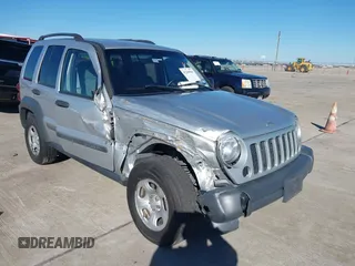 2006 Jeep Liberty Sport with VIN 1J4GL48K36W210904, listed as a IAAI auction lot 41260961 with 133,310 mi miles and . Bid and sale history available at carsss.com. Image 1.