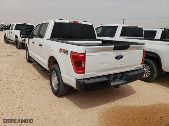 2022 Ford F-150 XL with VIN 1FTFW1E55NKE15071, listed as a Copart auction lot 50351135 with 122,472 mi miles and Clean Title. Bid and sale history available at carsss.com. Image 2.