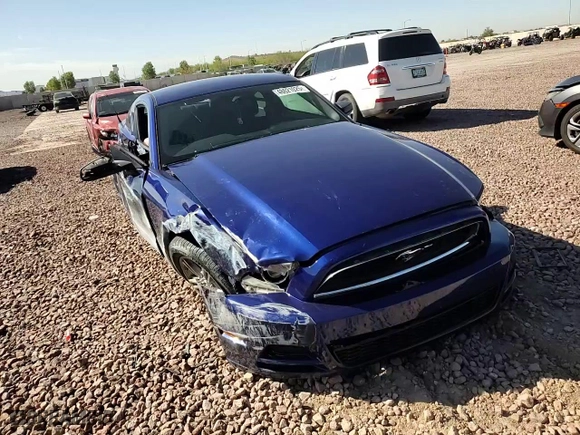 2014 Ford Mustang V6 with VIN 1ZVBP8AM7E5321741, listed as a Copart auction lot 48621025 with 81,020 mi miles and Salvage Title. Bid and sale history available at carsss.com. Image 11.