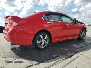 2012 Acura TSX Special Edition with VIN JH4CU2F86CC016201, listed as a Copart auction lot 60965275 with 222,142 mi miles and Salvage title. Bid and sale history available at DreamBid. Image 3.