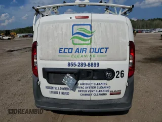 2015 Ram ProMaster City Cargo Tradesman with VIN ZFBERFAT3F6A24117, listed as a Copart auction lot 63960003 with 190,540 mi miles and . Bid and sale history available at DreamBid. Image 6.