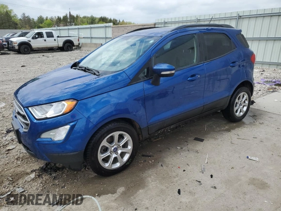 2019 Ford EcoSport SE с VIN MAJ3S2GE7KC266692, выставлен на аукционе Copart как лот 56165635 с пробегом 88 371 миль миль и На запчасти • Non repairable. История ставок и продаж доступна на DreamBid. Изображение 1.