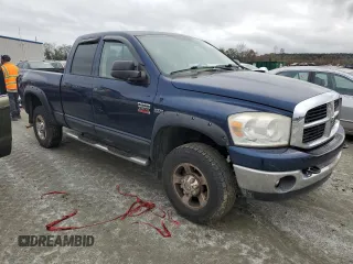 2007 Dodge Ram 2500 SLT with VIN 1D7KS28D67J589720, listed as a Copart auction lot 79232384 with 221,207 mi miles and Salvage Title. Bid and sale history available at carsss.com. Image 4.