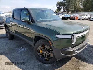 2023 Rivian R1T Adventure z VIN 7FCTGAAA9PN018171, wystawiony jako Copart lot #72593614 z przebiegiem 12 553 mil mil oraz Szkody całkowita. Historia ofert i sprzedaży dostępna na DreamBid. Obrazek 4.