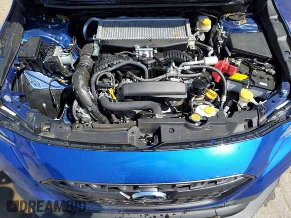 2022 Subaru WRX Limited with VIN JF1VBAL6XN9009643, listed as a Copart auction lot 52540925 with 28,008 mi miles and Salvage Title. Bid and sale history available at carsss.com. Image 11.