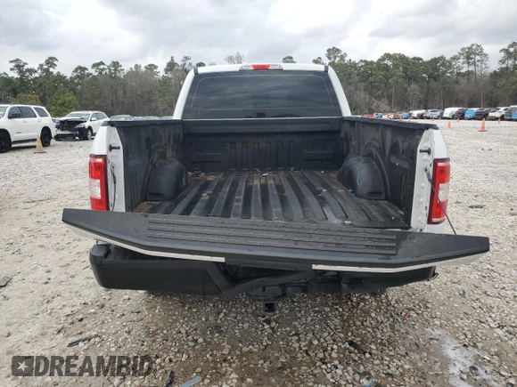 2020 Ford F-150 XL with VIN 1FTEX1CB7LKD65496, listed as a Copart auction lot 48134305 with 100,139 mi miles and Clean Title. Bid and sale history available at DreamBid. Image 6.