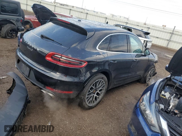 2016 Porsche Macan S with VIN WP1AB2A51GLB44135, listed as a Copart auction lot 50866755 with 45,805 mi miles and Salvage Title. Bid and sale history available at DreamBid. Image 3.