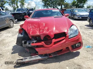 2011 Mercedes-Benz SLK-Class SLK 300 with VIN WDBWK5EA6BF241207, listed as a Copart auction lot 69335134 with 60,535 mi miles and Non Repairable. Bid and sale history available at carsss.com. Image 5.