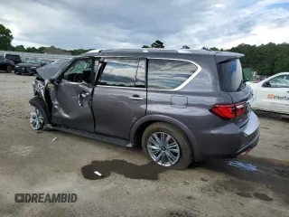 2024 Infiniti QX80 Luxe z VIN JN8AZ2AE7R9329825, wystawiony jako Copart lot #58100115 z przebiegiem Nie podano mil oraz Nie do naprawy • Non repairable. Historia ofert i sprzedaży dostępna na DreamBid. Obrazek 2.