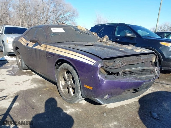 2010 Dodge Challenger R/T with VIN 2B3CJ5DT6AH190722, listed as a IAAI auction lot 41420821 with 1 mi miles. Bid and sale history available at carsss.com. Image 1.