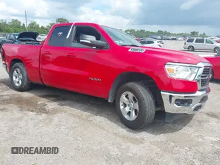 2022 Ram 1500 Big Horn with VIN 1C6RREBT3NN377330, listed as a IAAI auction lot 42529656 with Not provided miles and . Bid and sale history available at DreamBid. Image 1.
