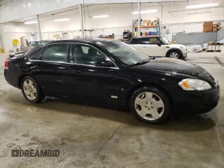 2006 Chevrolet Impala SS with VIN 2G1WD58C769141794, listed as a Copart auction lot 87957155 with 123,034 mi miles and Salvage Title. Bid and sale history available at DreamBid. Image 4.