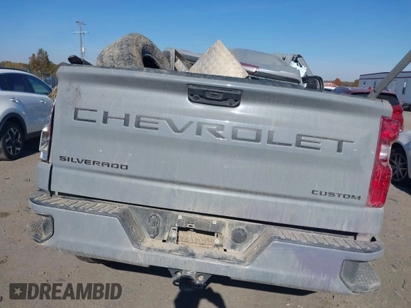 2024 Chevrolet Silverado 1500 Custom with VIN 3GCPDBEK5RG291497, listed as a IAAI auction lot 40699889 with Not Provided miles and . Bid and sale history available at DreamBid. Image 15.