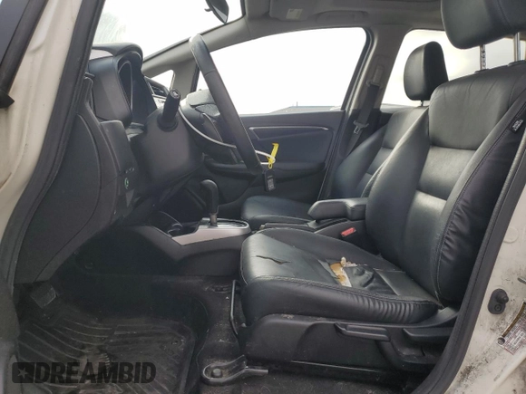 2016 Honda Fit EX-L with VIN JHMGK5H82GS009327, listed as a Copart auction lot 47458075 with 123,251 mi miles and Salvage title. Bid and sale history available at DreamBid. Image 7.