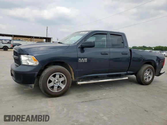 2018 Ram 1500 Express z VIN 1C6RR7FG7JS224406, wystawiony jako Copart lot #56370055 z przebiegiem 141 157 mil mil oraz Szkoda całkowita • Salvage title. Historia ofert i sprzedaży dostępna na DreamBid. Obrazek 1.