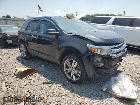 2013 Ford Edge SEL with VIN 2FMDK3JC2DBC37496, listed as a Copart auction lot 66150404 with 205,143 mi miles and Salvage Title. Bid and sale history available at carsss.com. Image 4.