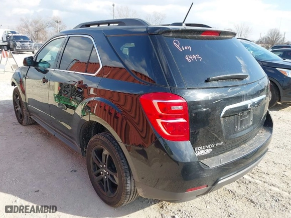 2017 Chevrolet Equinox LT with VIN 2GNFLFEKXH6180743, listed as a IAAI auction lot 41901042 with 68,393 mi miles. Bid and sale history available at carsss.com. Image 3.