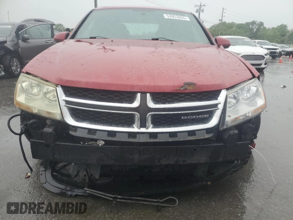 2011 Dodge Avenger Heat with VIN 1B3BD1FG6BN510688, listed as a Copart auction lot 53953955 with 126,559 mi miles and Salvage Title. Bid and sale history available at DreamBid. Image 5.
