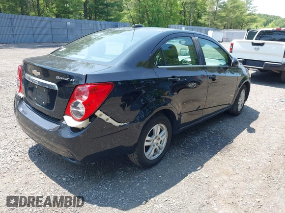 2016 Chevrolet Sonic LT with VIN 1G1JC5SGXG4108124, listed as a IAAI auction lot 42412834 with 90,191 mi miles and . Bid and sale history available at DreamBid. Image 4.