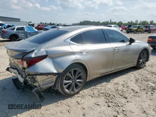 2020 Lexus ES 350 F Sport with VIN 58AGZ1B15LU051396, listed as a Copart auction lot 58450855 with 88,283 mi miles and Salvage title. Bid and sale history available at DreamBid. Image 3.