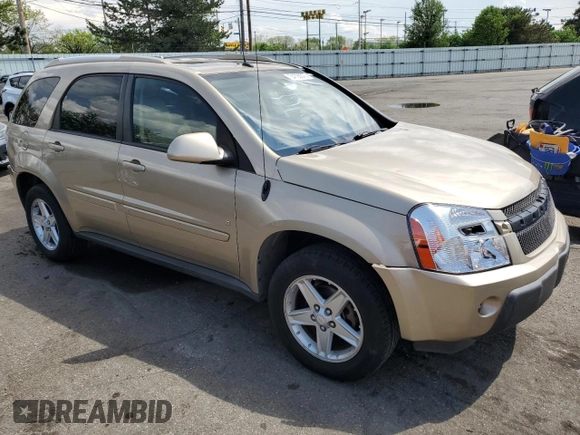 2006 Chevrolet Equinox LT z VIN 2CNDL63F866153765, wystawiony jako Copart lot #54729375 z przebiegiem 154 951 mil mil oraz Szkoda całkowita • Salvage title. Historia ofert i sprzedaży dostępna na DreamBid. Obrazek 4.